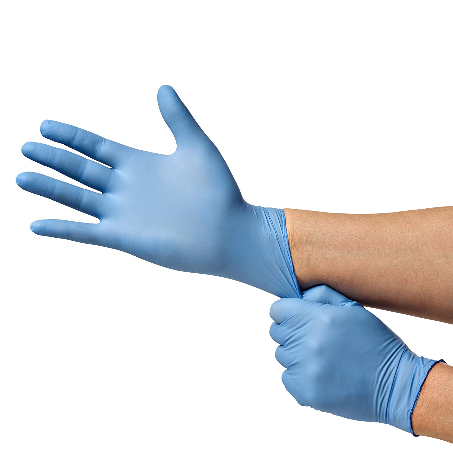 Guante nitrilo desechable sin polvo - Imagen 2