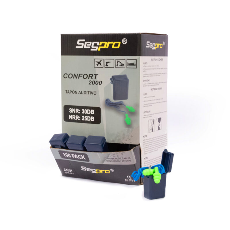 Tapón Auditivo Confort 2000 en caja