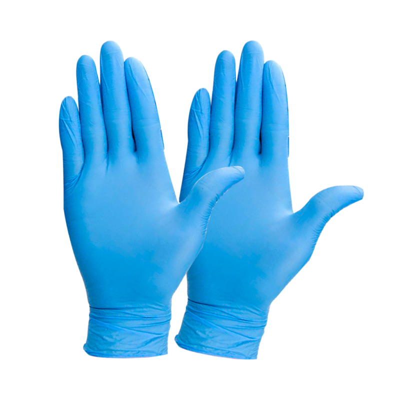 Guante nitrilo desechable sin polvo